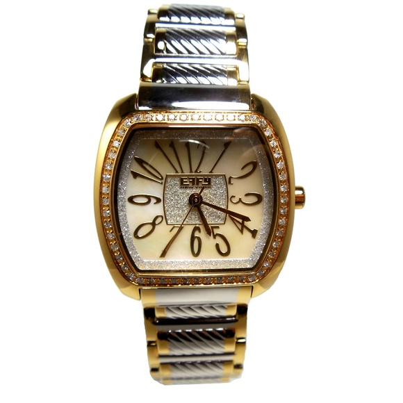Diamond White Dial Unisex Watch main image 8